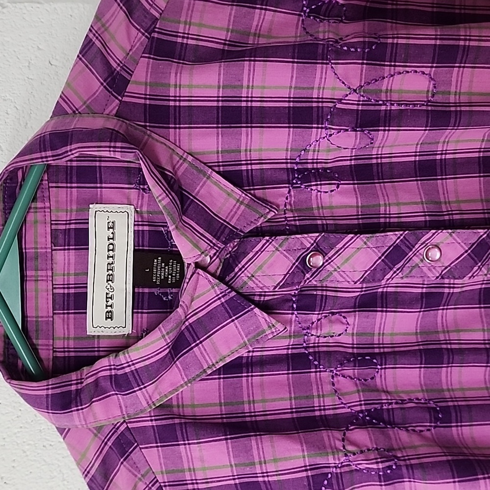 Ladies Western Show Shirt - Picture 4 of 8